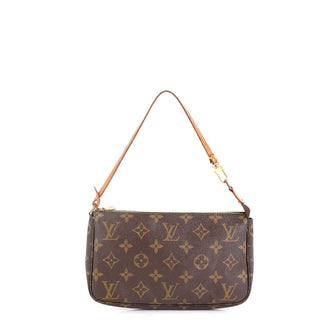 Louis Vuitton Pochette Accessoires Monogram Canvas Brown 4551680