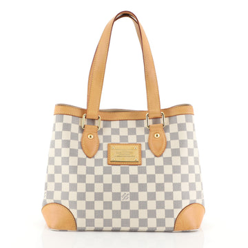 Louis Vuitton Hampstead Handbag Damier PM White 4551687
