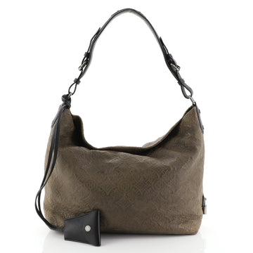 Louis Vuitton Antheia Hobo Leather PM Brown 455239