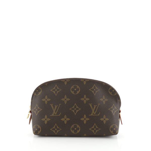 Louis Vuitton mini makeup case in brown monogram canvas - DOWNTOWN UPTOWN  Genève