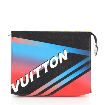Louis Vuitton Toiletry Pouch Limited Edition Race Leather 26