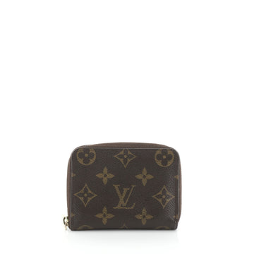 Louis Vuitton Zippy Coin Purse Monogram Canvas 