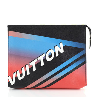 Louis Vuitton Toiletry Pouch Limited Edition Race Leather 26