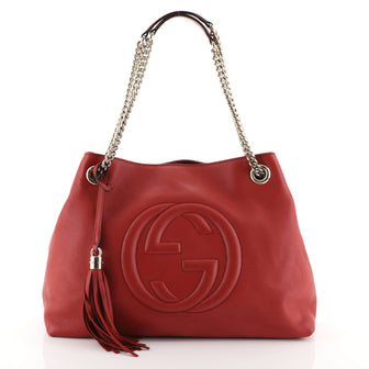 Gucci Soho Chain Strap Shoulder Bag Leather Medium