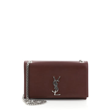 Saint Laurent Classic Monogram Tassel Crossbody Bag Leather Medium