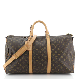 Louis Vuitton Keepall Bandouliere Bag Monogram Canvas 50