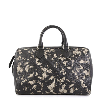 Gucci Convertible Boston Bag Arabesque GG Coated Canvas Medium