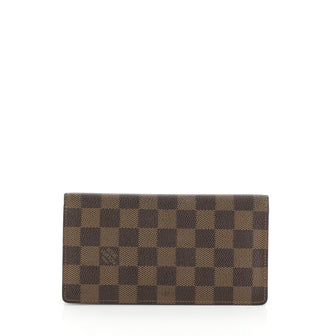 Louis Vuitton Brazza Wallet Damier Brown 456019