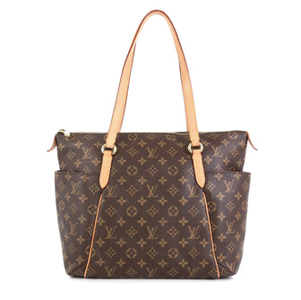 Louis Vuitton Totally Handbag Monogram Canvas MM Brown 456071
