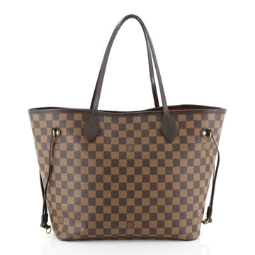 Louis Vuitton Neverfull NM Tote Damier MM Brown 456091