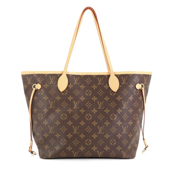 Louis Vuitton Neverfull NM Tote Monogram Canvas MM Brown 4562101