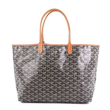 Goyard St. Louis Tote Coated Canvas PM Black 456551