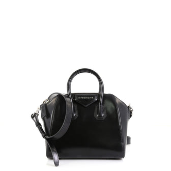 Givenchy Antigona Bag Glazed Leather Mini