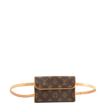 Louis Vuitton Florentine Pochette Monogram Canvas Brown 45658126