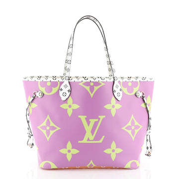 Louis Vuitton Neverfull NM Tote Limited Edition Colored Monogram Giant MM