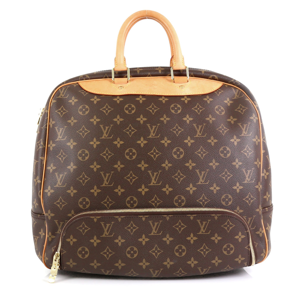 Louis Vuitton Evasion Travel Bag Monogram Canvas MM Brown 23612478