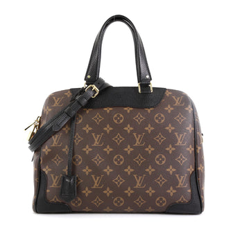 Louis Vuitton Retiro NM Handbag Monogram Canvas Brown 456641