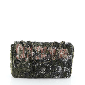 Chanel Coco Cuba Flap Bag Sequins Medium