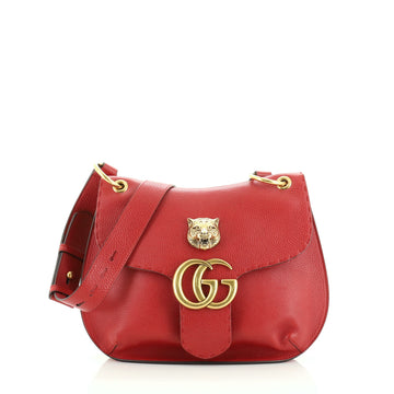 Gucci GG Marmont Animalier Shoulder Bag Leather Medium