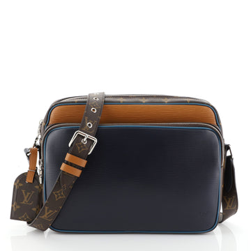 Louis Vuitton Dayton Reporter Epi Leather with Monogram Canvas PM