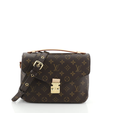 Louis Vuitton Pochette Metis Monogram Canvas Brown 456821