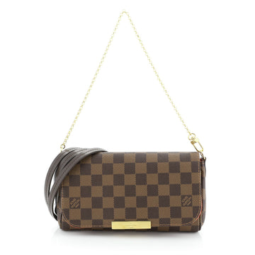 Louis Vuitton Favorite Handbag Damier PM Brown 456911