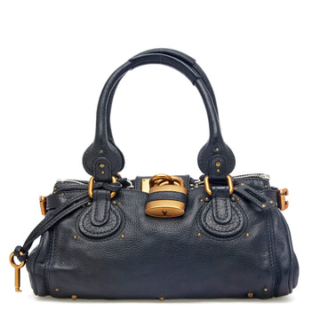 Chloe Paddington Lock Leather Medium