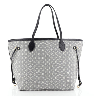 Louis Vuitton Neverfull Tote Monogram Idylle MM Blue 457085