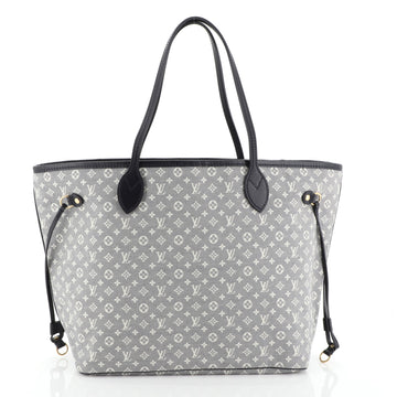 Louis Vuitton Neverfull Tote Monogram Idylle MM Blue 457085