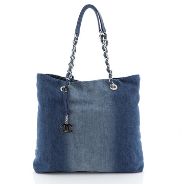 Chanel Open Tote Denim Medium