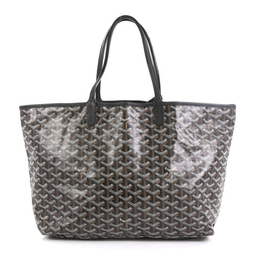 Goyard St. Louis Tote Coated Canvas PM Black 457201