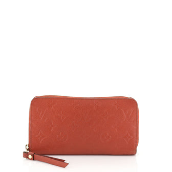 Louis Vuitton Secret Wallet Monogram Empreinte Leather Red 457231