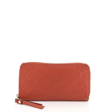 Louis Vuitton Secret Wallet Monogram Empreinte Leather Red 457231