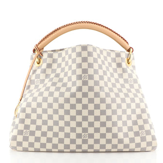 Louis Vuitton Artsy Handbag Damier MM White 457481