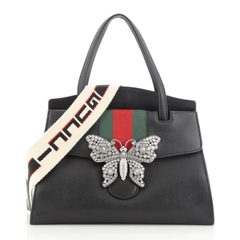 Gucci Totem Top Handle Bag Leather Medium