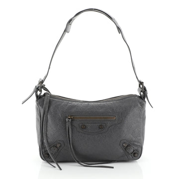 Balenciaga Getaway Classic Studs Bag Leather Gray 4576801
