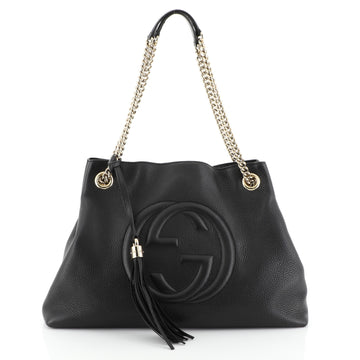 Gucci Soho Chain Strap Shoulder Bag Leather Medium