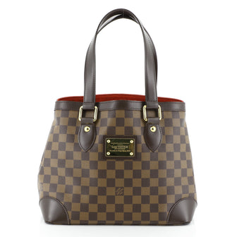 Louis Vuitton Hampstead Handbag Damier PM Brown 4578415