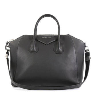 Givenchy Antigona Bag Leather Medium Black 457844