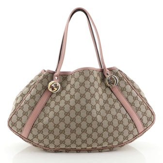 Gucci Twins Shoulder Bag GG Canvas Medium