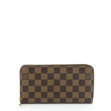 Louis Vuitton Zippy Wallet Damier Brown 4578515