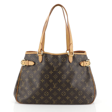 Louis Vuitton Batignolles Handbag Monogram Canvas Horizontal