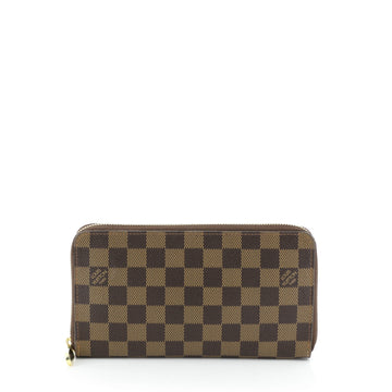 Louis Vuitton Zippy Organizer Damier Brown 4578728