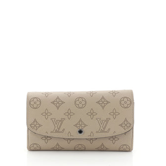 Louis Vuitton Iris Wallet NM Mahina Leather Neutral 4578729