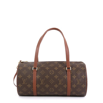 Louis Vuitton Papillon Handbag Monogram Canvas 30 Brown 4578735