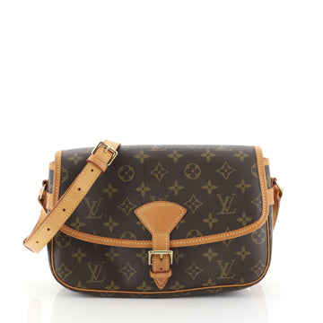 Louis Vuitton Sologne Handbag Monogram Canvas Brown 4578742
