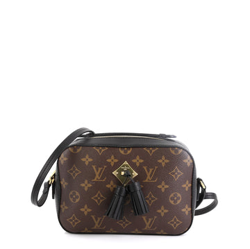 Louis Vuitton Saintonge Handbag Monogram Canvas with Leather  Brown 4579801