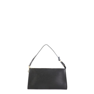 Louis Vuitton Pochette Accessoires Epi Leather Black 4580712