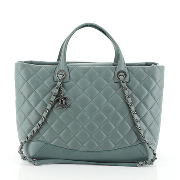 Easy Shopping Tote Quilted Calfskin Medium