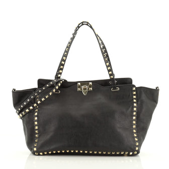 Valentino Rockstud Tote Soft Leather Medium